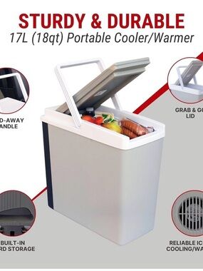 Koolatron Portable Cooler - Electric Cooler for Car